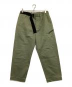 OAMCオーエーエムシー）の古着「ベルテッドパンツ　REGS PANT」｜カーキ