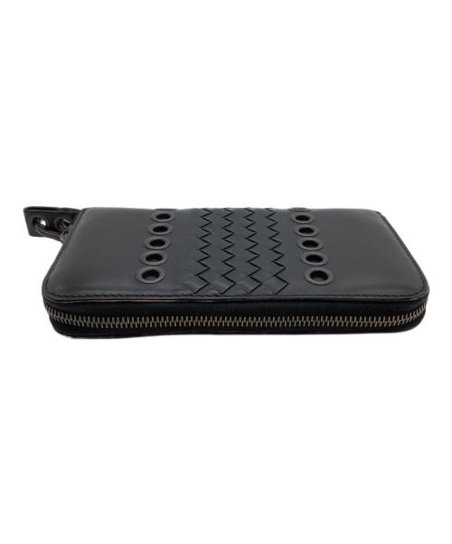 BOTTEGA VENETA（ボッテガベネタ）BOTTEGA VENETA (ボッテガベネタ) 長財布 ブラックの古着・服飾アイテム