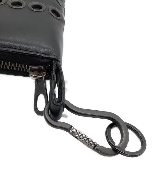 BOTTEGA VENETA（ボッテガベネタ）BOTTEGA VENETA (ボッテガベネタ) 長財布 ブラックの古着・服飾アイテム