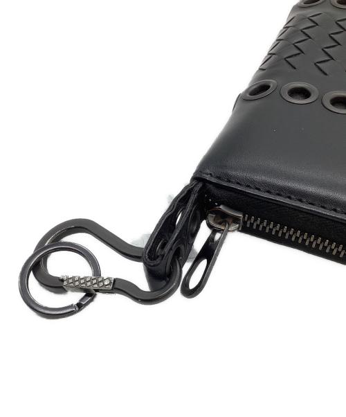 BOTTEGA VENETA（ボッテガベネタ）BOTTEGA VENETA (ボッテガベネタ) 長財布 ブラックの古着・服飾アイテム