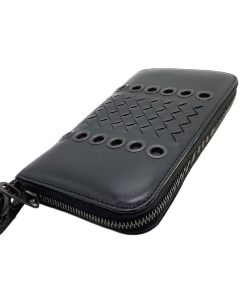 BOTTEGA VENETA（ボッテガベネタ）BOTTEGA VENETA (ボッテガベネタ) 長財布 ブラックの古着・服飾アイテム