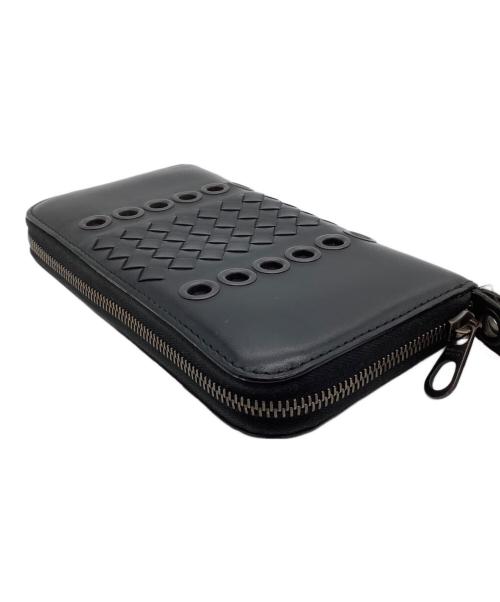 BOTTEGA VENETA（ボッテガベネタ）BOTTEGA VENETA (ボッテガベネタ) 長財布 ブラックの古着・服飾アイテム