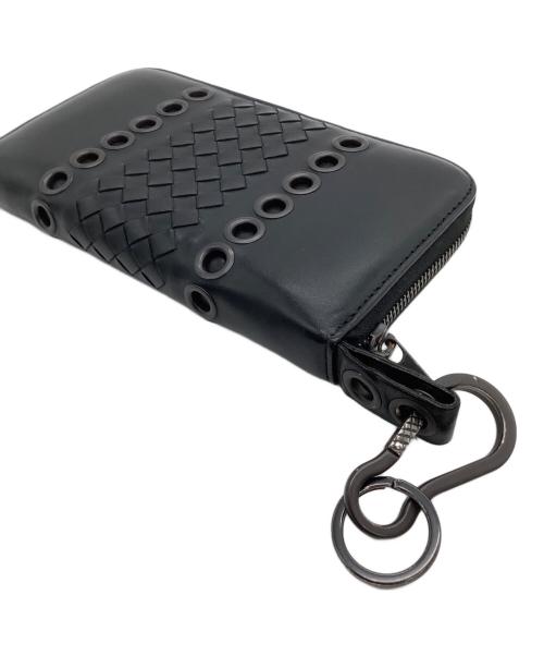 BOTTEGA VENETA（ボッテガベネタ）BOTTEGA VENETA (ボッテガベネタ) 長財布 ブラックの古着・服飾アイテム