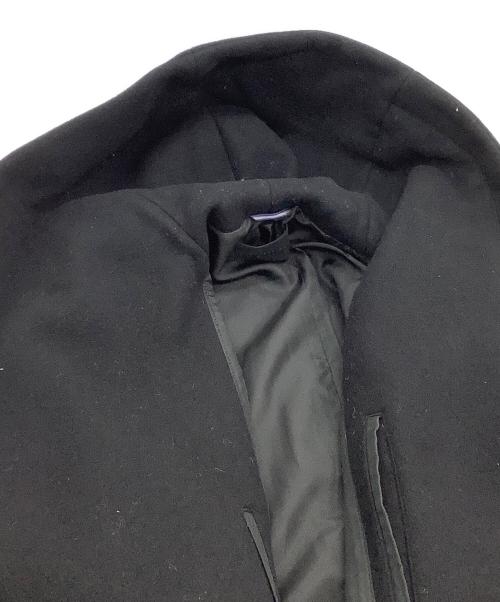 Junhashimoto（ジュンハシモト）Junhashimoto (ジュンハシモト) ウールコート　WRAP HOODED COAT ブラック サイズ:3の古着・服飾アイテム