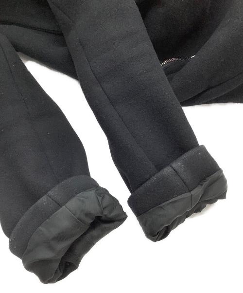 Junhashimoto（ジュンハシモト）Junhashimoto (ジュンハシモト) ウールコート　WRAP HOODED COAT ブラック サイズ:3の古着・服飾アイテム