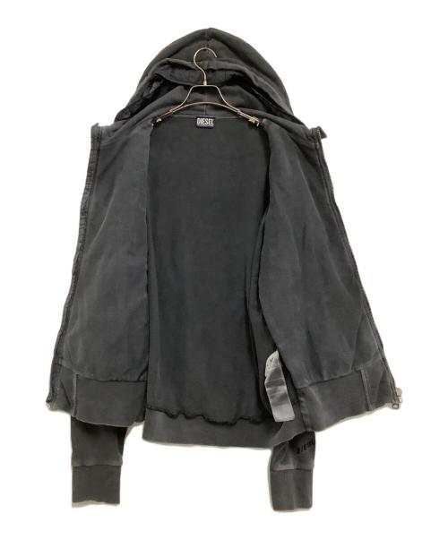 DIESEL（ディーゼル）DIESEL (ディーゼル) パーカー　J-VESTER グレー サイズ:Lの古着・服飾アイテム