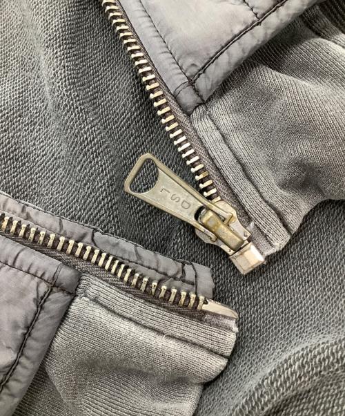 DIESEL（ディーゼル）DIESEL (ディーゼル) パーカー　J-VESTER グレー サイズ:Lの古着・服飾アイテム