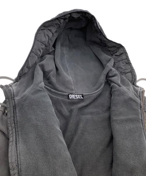 DIESEL（ディーゼル）DIESEL (ディーゼル) パーカー　J-VESTER グレー サイズ:Lの古着・服飾アイテム
