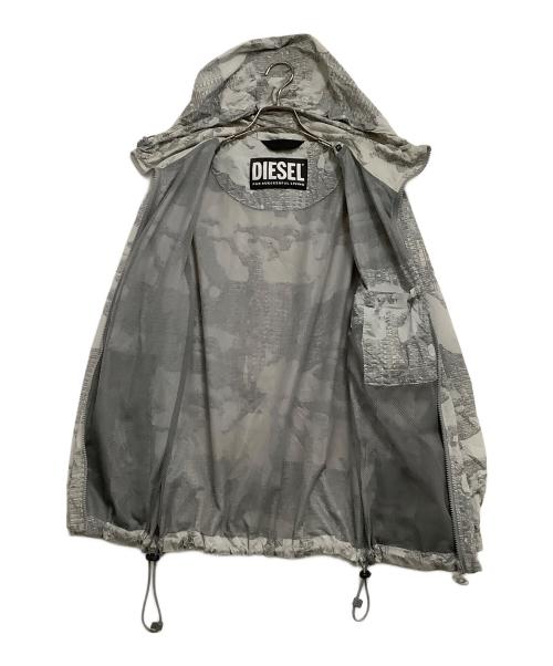 DIESEL（ディーゼル）DIESEL (ディーゼル) ナイロンジャケット グレー サイズ:44の古着・服飾アイテム