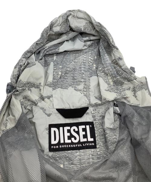 DIESEL（ディーゼル）DIESEL (ディーゼル) ナイロンジャケット グレー サイズ:44の古着・服飾アイテム