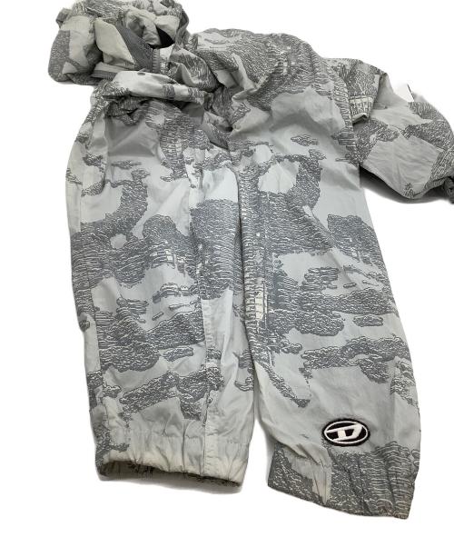 DIESEL（ディーゼル）DIESEL (ディーゼル) ナイロンジャケット グレー サイズ:44の古着・服飾アイテム
