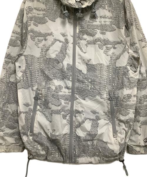 DIESEL（ディーゼル）DIESEL (ディーゼル) ナイロンジャケット グレー サイズ:44の古着・服飾アイテム