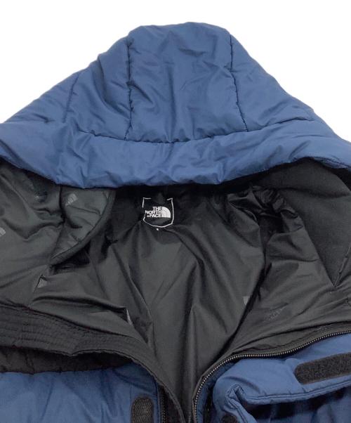 THE NORTH FACE（ザ ノース フェイス）THE NORTH FACE (ザ ノース フェイス) ダウンコート　VERTEX LONG JACKET ブルー×ブラック サイズ:Sの古着・服飾アイテム