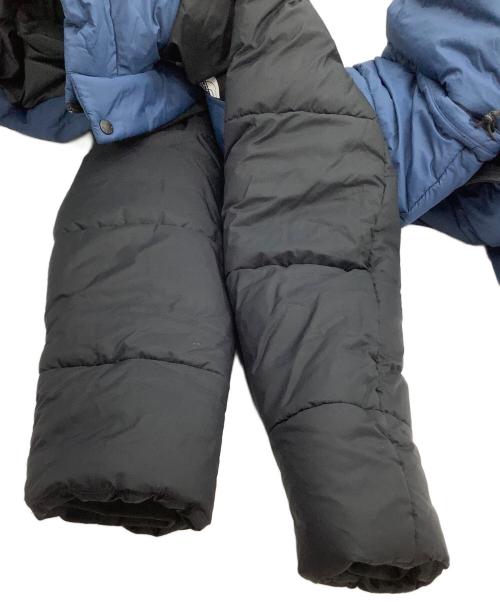 THE NORTH FACE（ザ ノース フェイス）THE NORTH FACE (ザ ノース フェイス) ダウンコート　VERTEX LONG JACKET ブルー×ブラック サイズ:Sの古着・服飾アイテム