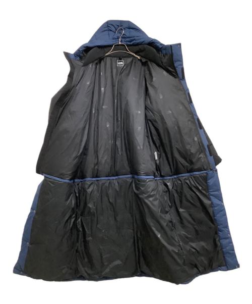 THE NORTH FACE（ザ ノース フェイス）THE NORTH FACE (ザ ノース フェイス) ダウンコート　VERTEX LONG JACKET ブルー×ブラック サイズ:Sの古着・服飾アイテム