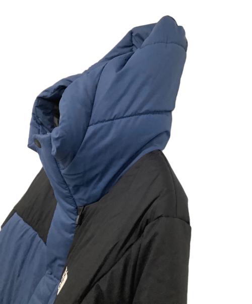 THE NORTH FACE（ザ ノース フェイス）THE NORTH FACE (ザ ノース フェイス) ダウンコート　VERTEX LONG JACKET ブルー×ブラック サイズ:Sの古着・服飾アイテム