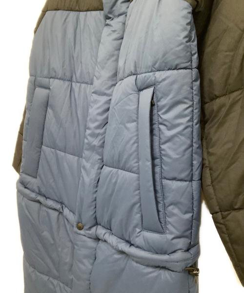 THE NORTH FACE（ザ ノース フェイス）THE NORTH FACE (ザ ノース フェイス) ダウンコート　VERTEX LONG JACKET ブルー×ブラック サイズ:Sの古着・服飾アイテム