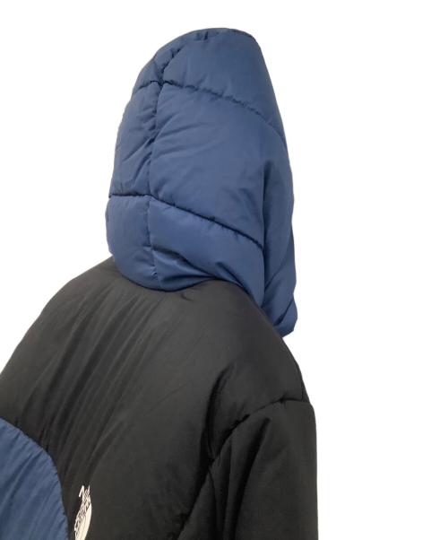 THE NORTH FACE（ザ ノース フェイス）THE NORTH FACE (ザ ノース フェイス) ダウンコート　VERTEX LONG JACKET ブルー×ブラック サイズ:Sの古着・服飾アイテム