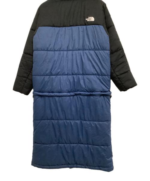 THE NORTH FACE（ザ ノース フェイス）THE NORTH FACE (ザ ノース フェイス) ダウンコート　VERTEX LONG JACKET ブルー×ブラック サイズ:Sの古着・服飾アイテム