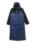THE NORTH FACE（ザ ノース フェイス）の古着「ダウンコート　VERTEX LONG JACKET」｜ブルー×ブラック