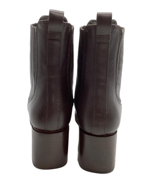 TOD'S（トッズ）TOD'S (トッズ) ブーツ　チャンキーヒール ブラウン サイズ: 34 1/2の古着・服飾アイテム