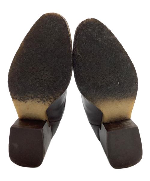 TOD'S（トッズ）TOD'S (トッズ) ブーツ　チャンキーヒール ブラウン サイズ: 34 1/2の古着・服飾アイテム
