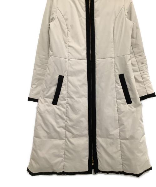 TOCCA（トッカ）TOCCA (トッカ) 中綿コート　	INVERNO	2021 RESORT COLLECTION ベージュ×ブラック サイズ:０の古着・服飾アイテム