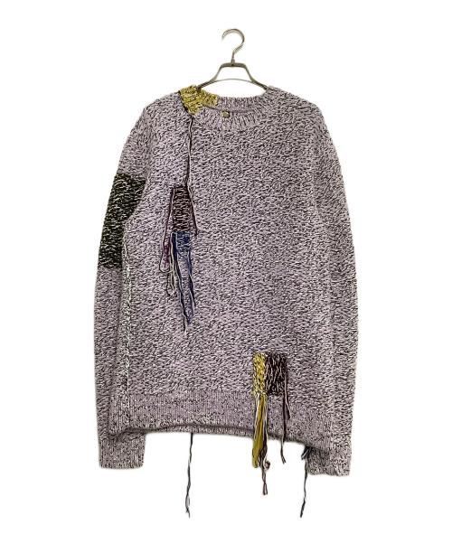 OAMC（オーエーエムシー）OAMC (オーエーエムシー) 厚手ニット ラベンダー サイズ:Mの古着・服飾アイテム
