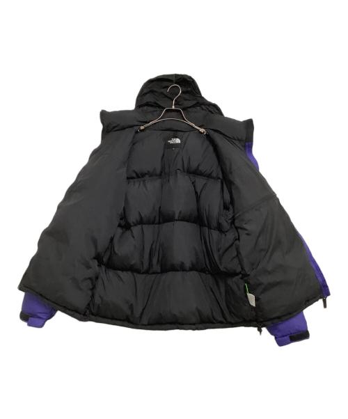 THE NORTH FACE（ザ ノース フェイス）THE NORTH FACE (ザ ノース フェイス) ダウンジャケット　ヌプシ パープル×ブラック サイズ:XLの古着・服飾アイテム