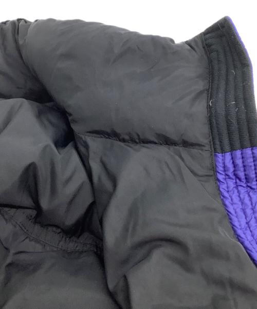 THE NORTH FACE（ザ ノース フェイス）THE NORTH FACE (ザ ノース フェイス) ダウンジャケット　ヌプシ パープル×ブラック サイズ:XLの古着・服飾アイテム