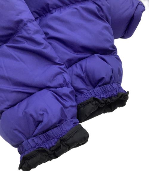 THE NORTH FACE（ザ ノース フェイス）THE NORTH FACE (ザ ノース フェイス) ダウンジャケット　ヌプシ パープル×ブラック サイズ:XLの古着・服飾アイテム