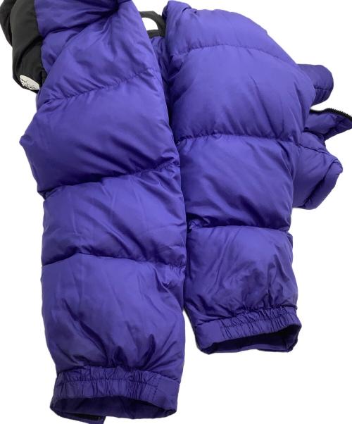 THE NORTH FACE（ザ ノース フェイス）THE NORTH FACE (ザ ノース フェイス) ダウンジャケット　ヌプシ パープル×ブラック サイズ:XLの古着・服飾アイテム