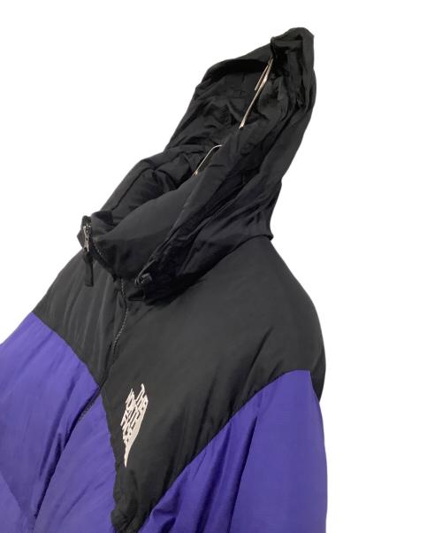 THE NORTH FACE（ザ ノース フェイス）THE NORTH FACE (ザ ノース フェイス) ダウンジャケット　ヌプシ パープル×ブラック サイズ:XLの古着・服飾アイテム