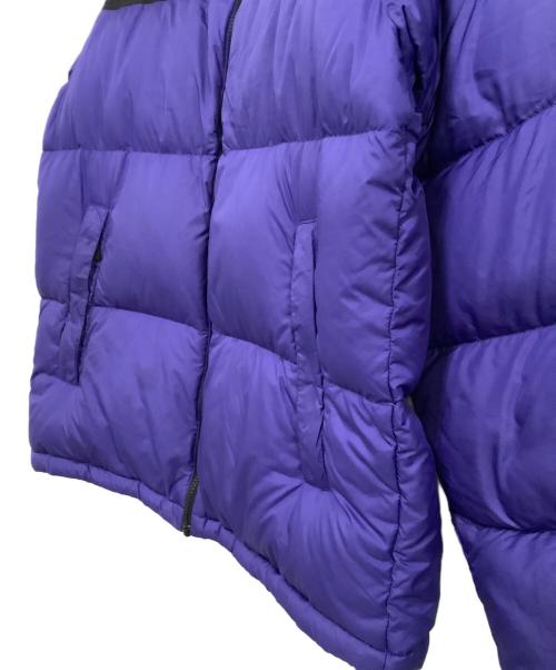 THE NORTH FACE（ザ ノース フェイス）THE NORTH FACE (ザ ノース フェイス) ダウンジャケット　ヌプシ パープル×ブラック サイズ:XLの古着・服飾アイテム