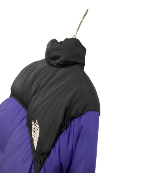 THE NORTH FACE（ザ ノース フェイス）THE NORTH FACE (ザ ノース フェイス) ダウンジャケット　ヌプシ パープル×ブラック サイズ:XLの古着・服飾アイテム