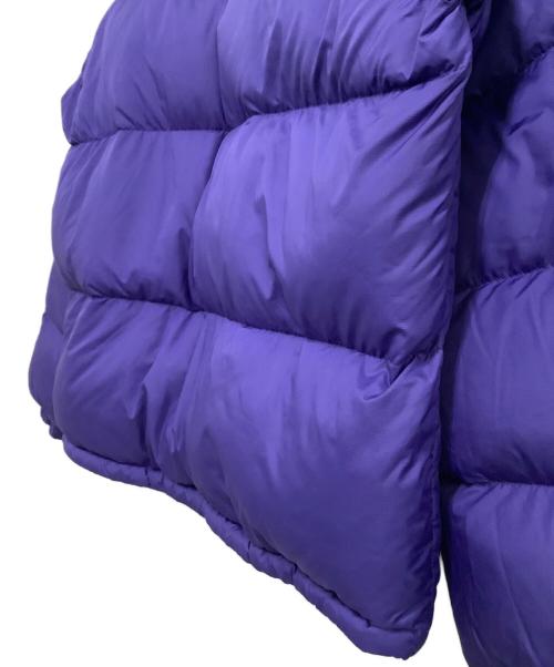 THE NORTH FACE（ザ ノース フェイス）THE NORTH FACE (ザ ノース フェイス) ダウンジャケット　ヌプシ パープル×ブラック サイズ:XLの古着・服飾アイテム