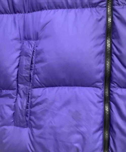 THE NORTH FACE（ザ ノース フェイス）THE NORTH FACE (ザ ノース フェイス) ダウンジャケット　ヌプシ パープル×ブラック サイズ:XLの古着・服飾アイテム