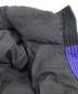 中古・古着 THE NORTH FACE (ザ ノース フェイス) ダウンジャケット　ヌプシ パープル×ブラック サイズ:XL：17000円