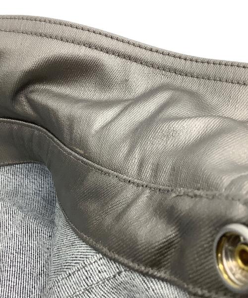 RICK OWENS（リックオウエンス）RICK OWENS (リックオウエンス) コーチジャケット　24SS FOGPOCKET SHIRT JACKET グレー サイズ:46の古着・服飾アイテム