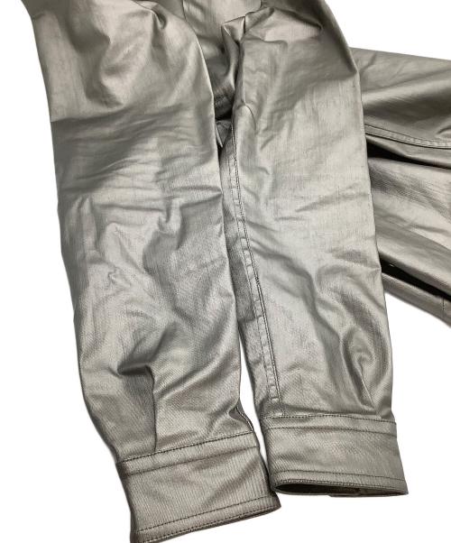 RICK OWENS（リックオウエンス）RICK OWENS (リックオウエンス) コーチジャケット　24SS FOGPOCKET SHIRT JACKET グレー サイズ:46の古着・服飾アイテム