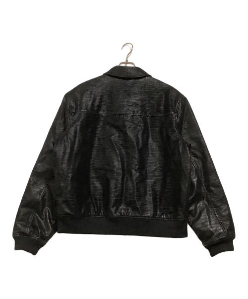 KITH（キス）KITH (キス) ジャケット　Brisa Croc Bomber Jacket ブラック サイズ:Mの古着・服飾アイテム
