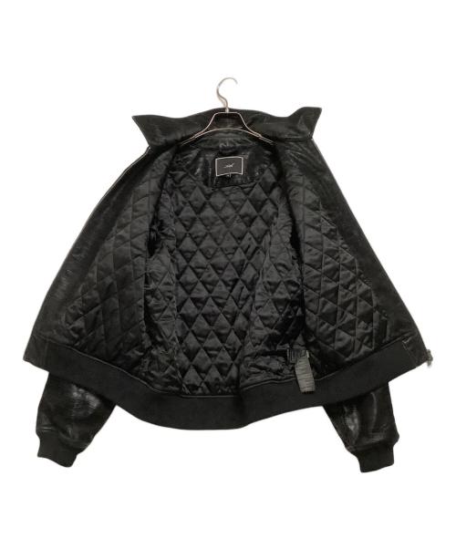 KITH（キス）KITH (キス) ジャケット　Brisa Croc Bomber Jacket ブラック サイズ:Mの古着・服飾アイテム