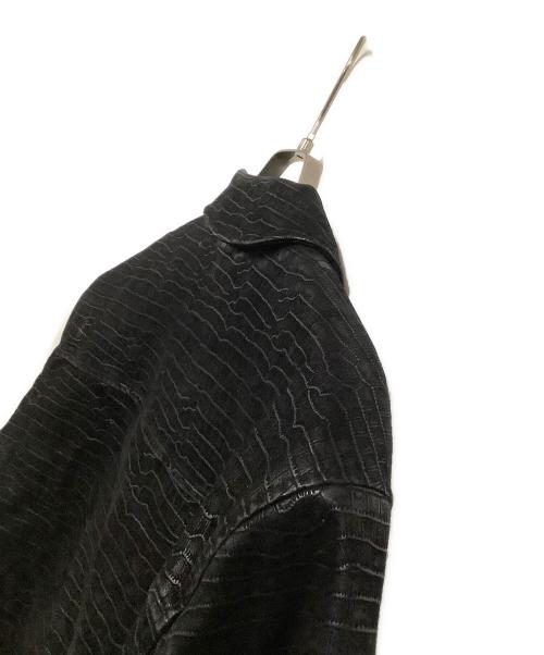 KITH（キス）KITH (キス) ジャケット　Brisa Croc Bomber Jacket ブラック サイズ:Mの古着・服飾アイテム