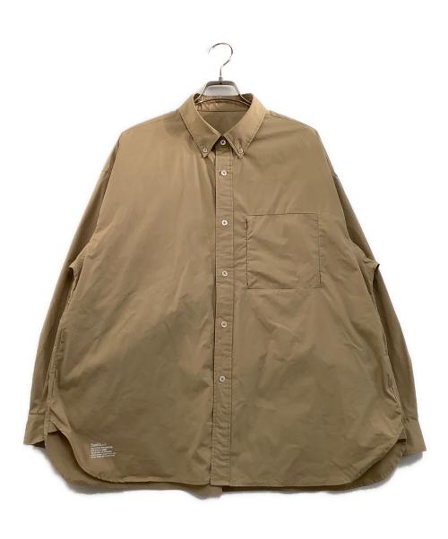 FreshService（フレッシュサービス）FreshService (フレッシュサービス) 長袖シャツ　TYPEWRITER UTILITY L/S B.D SHIRT ベージュ サイズ:Mの古着・服飾アイテム