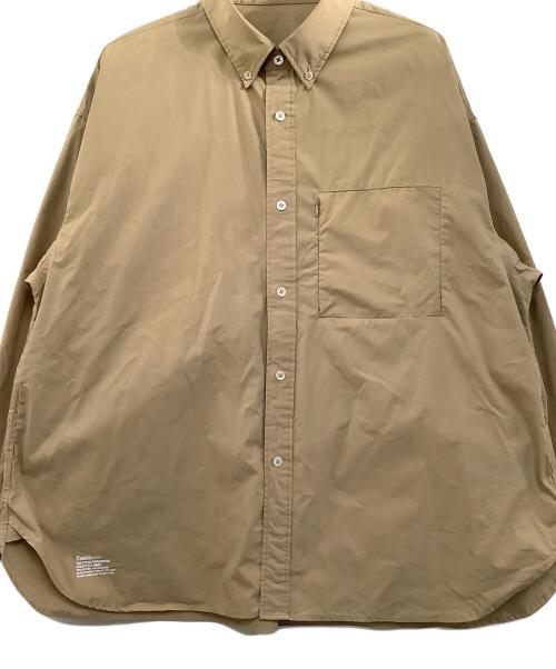 FreshService（フレッシュサービス）FreshService (フレッシュサービス) 長袖シャツ　TYPEWRITER UTILITY L/S B.D SHIRT ベージュ サイズ:Mの古着・服飾アイテム