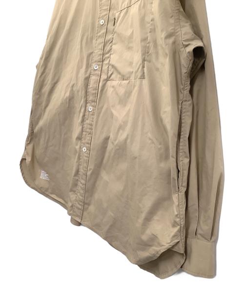 FreshService（フレッシュサービス）FreshService (フレッシュサービス) 長袖シャツ　TYPEWRITER UTILITY L/S B.D SHIRT ベージュ サイズ:Mの古着・服飾アイテム