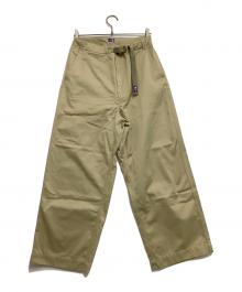 THE NORTHFACE PURPLELABEL（ザ・ノースフェイス パープルレーベル）の古着「クライミングパンツ　Chino Wide Straight Field Pants」｜ベージュ
