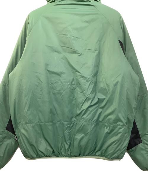 PALACE（パレス）PALACE (パレス) 中綿ジャケット　PERTEX QUANTUM PATCH JACKET グリーン×ブラック サイズ:Mの古着・服飾アイテム