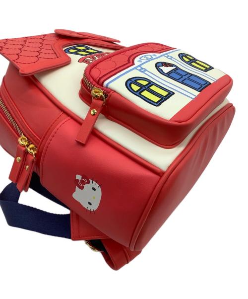 Skater（スケーター）Skater (スケーター) ミニリュック お家型ミニリュック  ハローキティ レッド 未使用品の古着・服飾アイテム