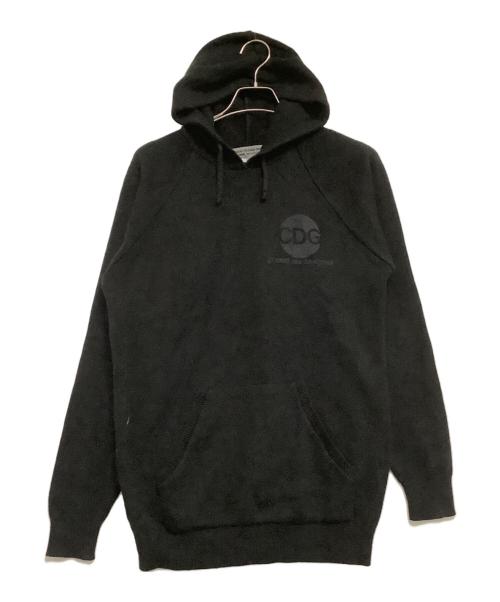 GOOD DESIGN SHOP COMME des GARCONS（グッドデザインショップ コムデギャルソン）GOOD DESIGN SHOP COMME des GARCONS (グッドデザインショップ コムデギャルソン) Charles Kirk (チャールズ カーク) パーカー ブラック サイズ:Lの古着・服飾アイテム